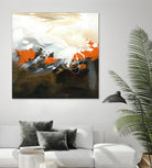 Orange Abstract by Meejlau on GIANT ART - orange abstract