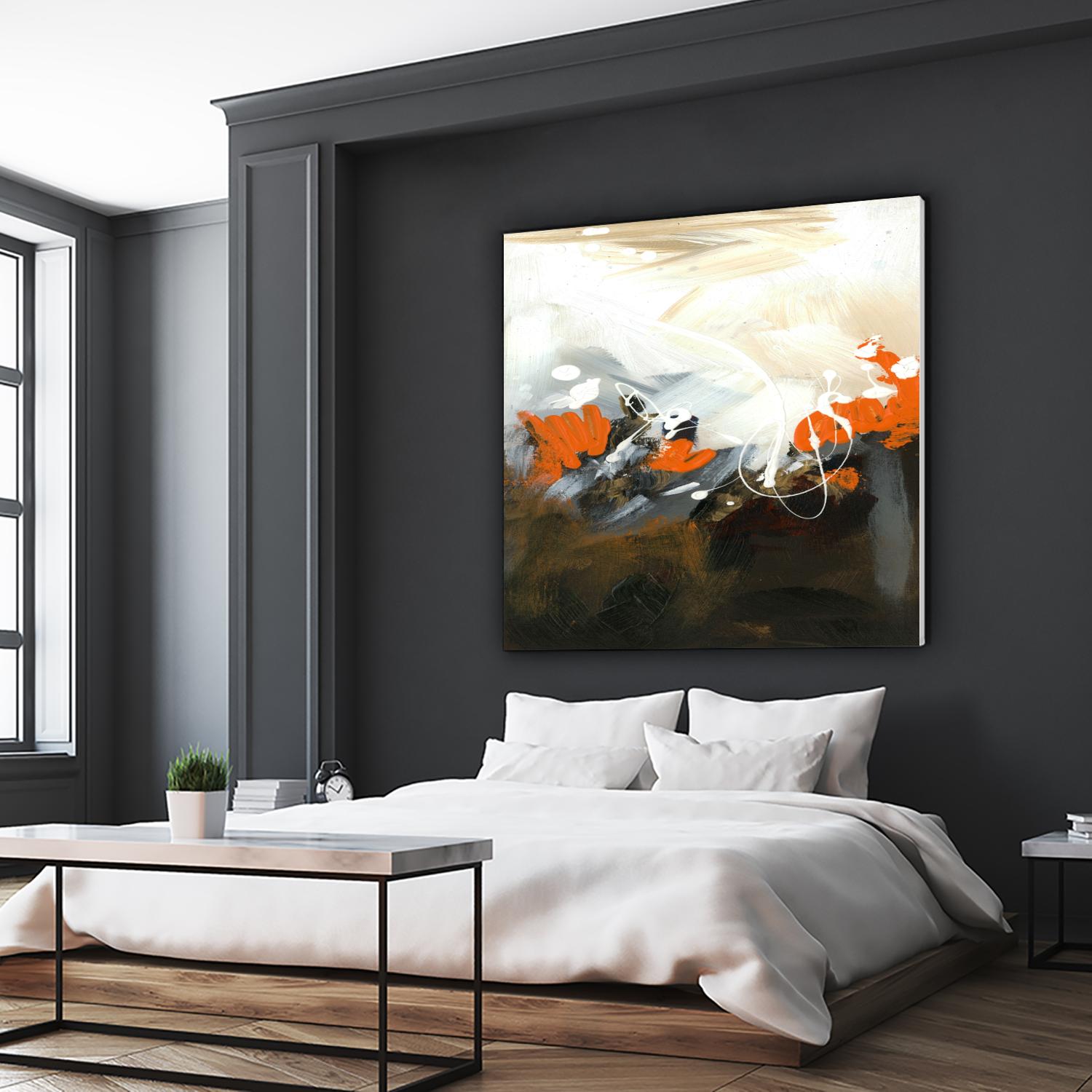 Orange Abstract by Meejlau on GIANT ART - orange abstract