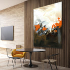 Orange Abstract by Meejlau on GIANT ART - orange abstract
