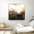 Orange Abstract by Meejlau on GIANT ART - orange abstract