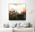 Orange Abstract by Meejlau on GIANT ART - orange abstract