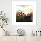 Orange Abstract by Meejlau on GIANT ART - orange abstract