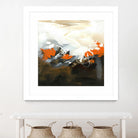 Orange Abstract by Meejlau on GIANT ART - orange abstract