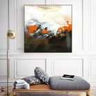 Orange Abstract by Meejlau on GIANT ART - orange abstract