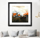 Orange Abstract by Meejlau on GIANT ART - orange abstract