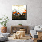 Orange Abstract by Meejlau on GIANT ART - orange abstract