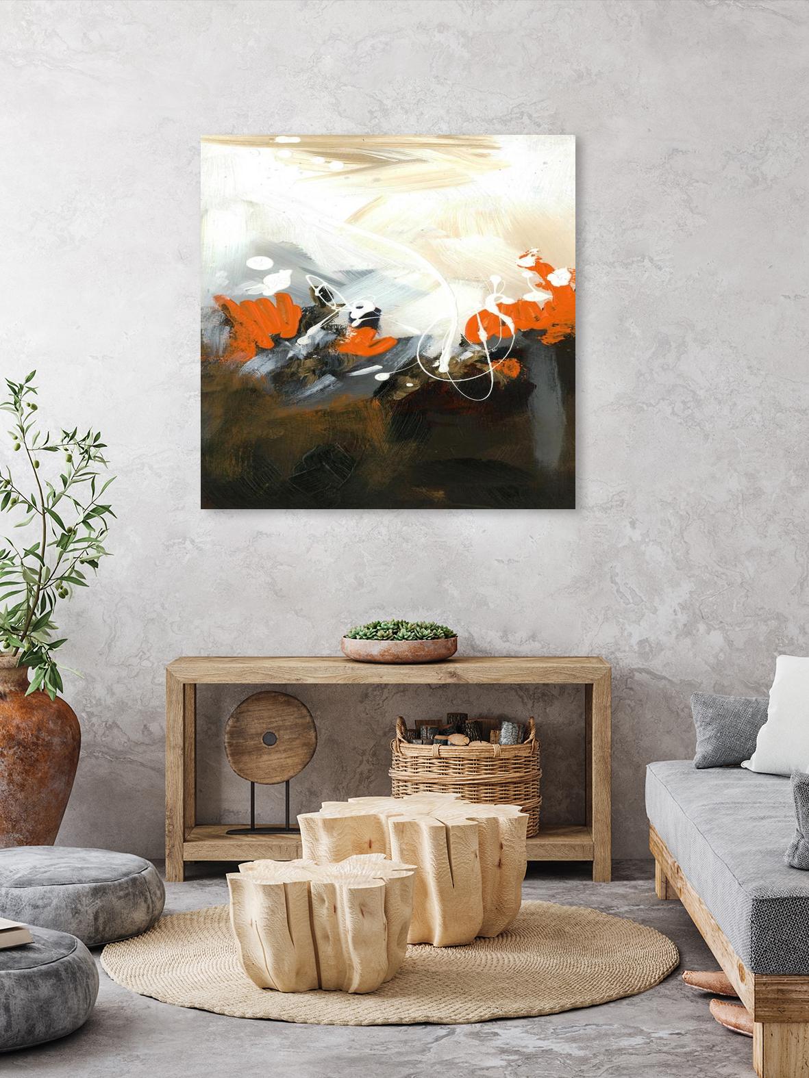 Orange Abstract by Meejlau on GIANT ART - orange abstract