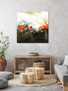Orange Abstract by Meejlau on GIANT ART - orange abstract