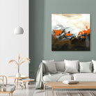 Orange Abstract by Meejlau on GIANT ART - orange abstract