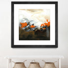Orange Abstract by Meejlau on GIANT ART - orange abstract