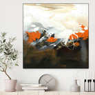 Orange Abstract by Meejlau on GIANT ART - orange abstract
