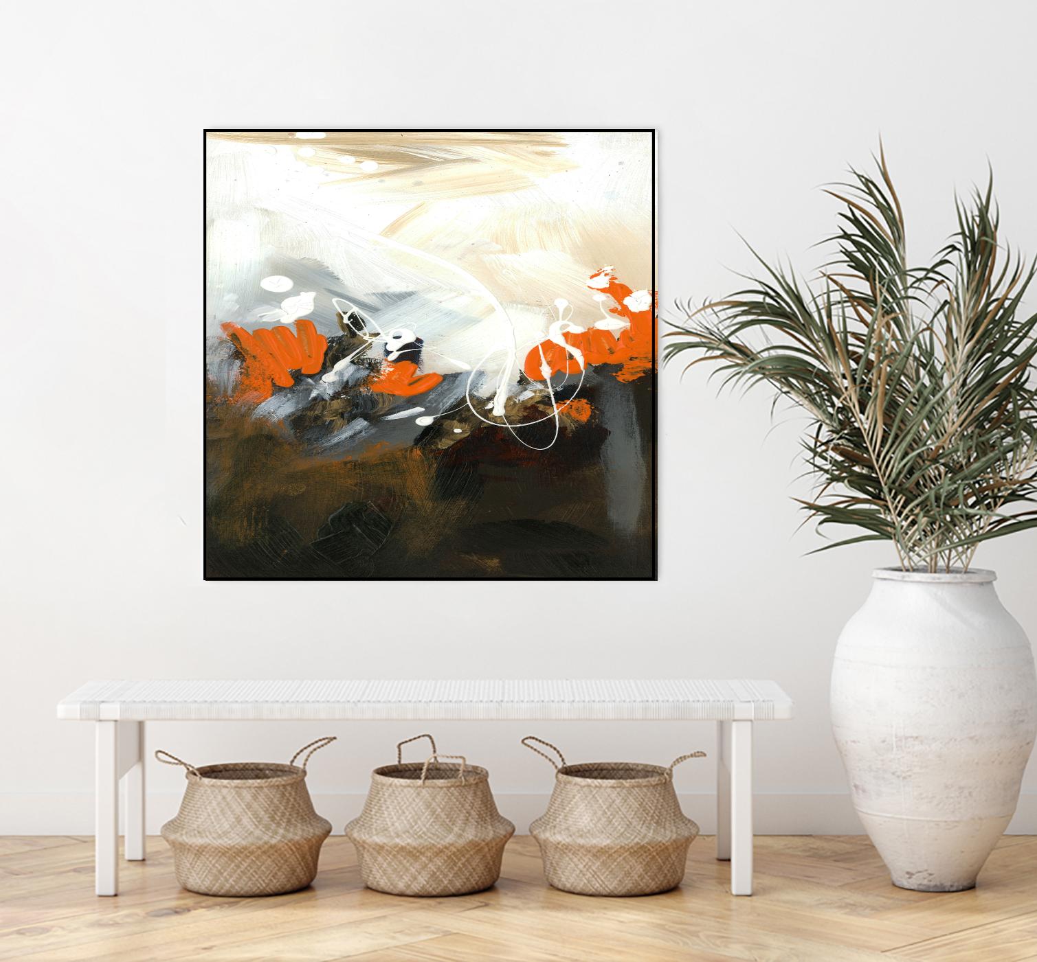 Orange Abstract by Meejlau on GIANT ART - orange abstract