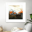 Orange Abstract by Meejlau on GIANT ART - orange abstract