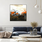 Orange Abstract by Meejlau on GIANT ART - orange abstract