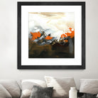 Orange Abstract by Meejlau on GIANT ART - orange abstract