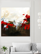 Red Abstract by Meejlau on GIANT ART - red abstract