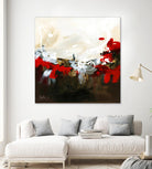 Red Abstract by Meejlau on GIANT ART - red abstract