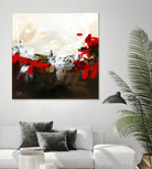 Red Abstract by Meejlau on GIANT ART - red abstract