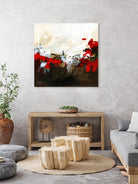 Red Abstract by Meejlau on GIANT ART - red abstract