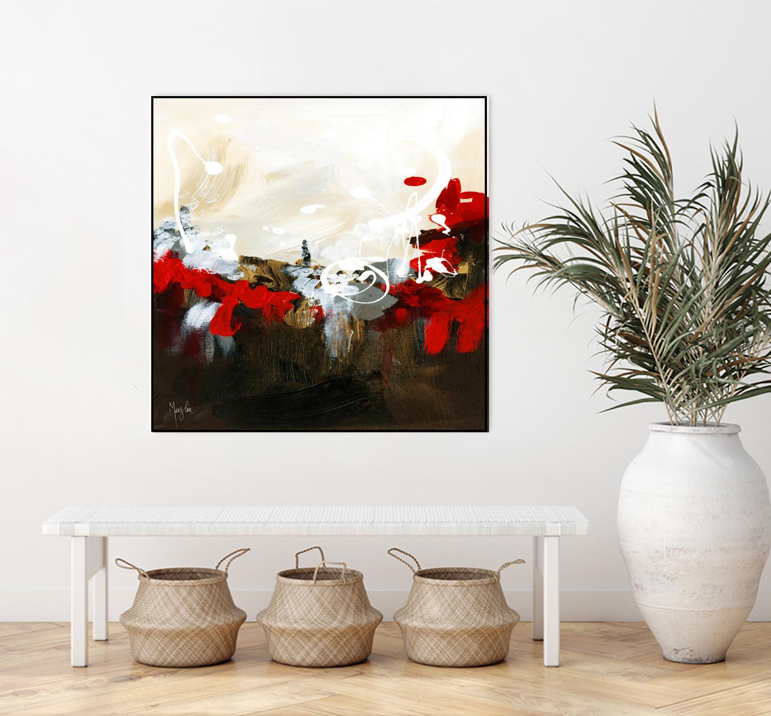 Red Abstract by Meejlau on GIANT ART - red abstract