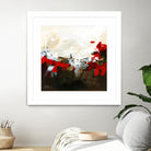 Red Abstract by Meejlau on GIANT ART - red abstract