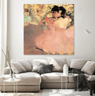 Ballet Dancer 3 by Edgar Degas on GIANT ART - beige music - dance