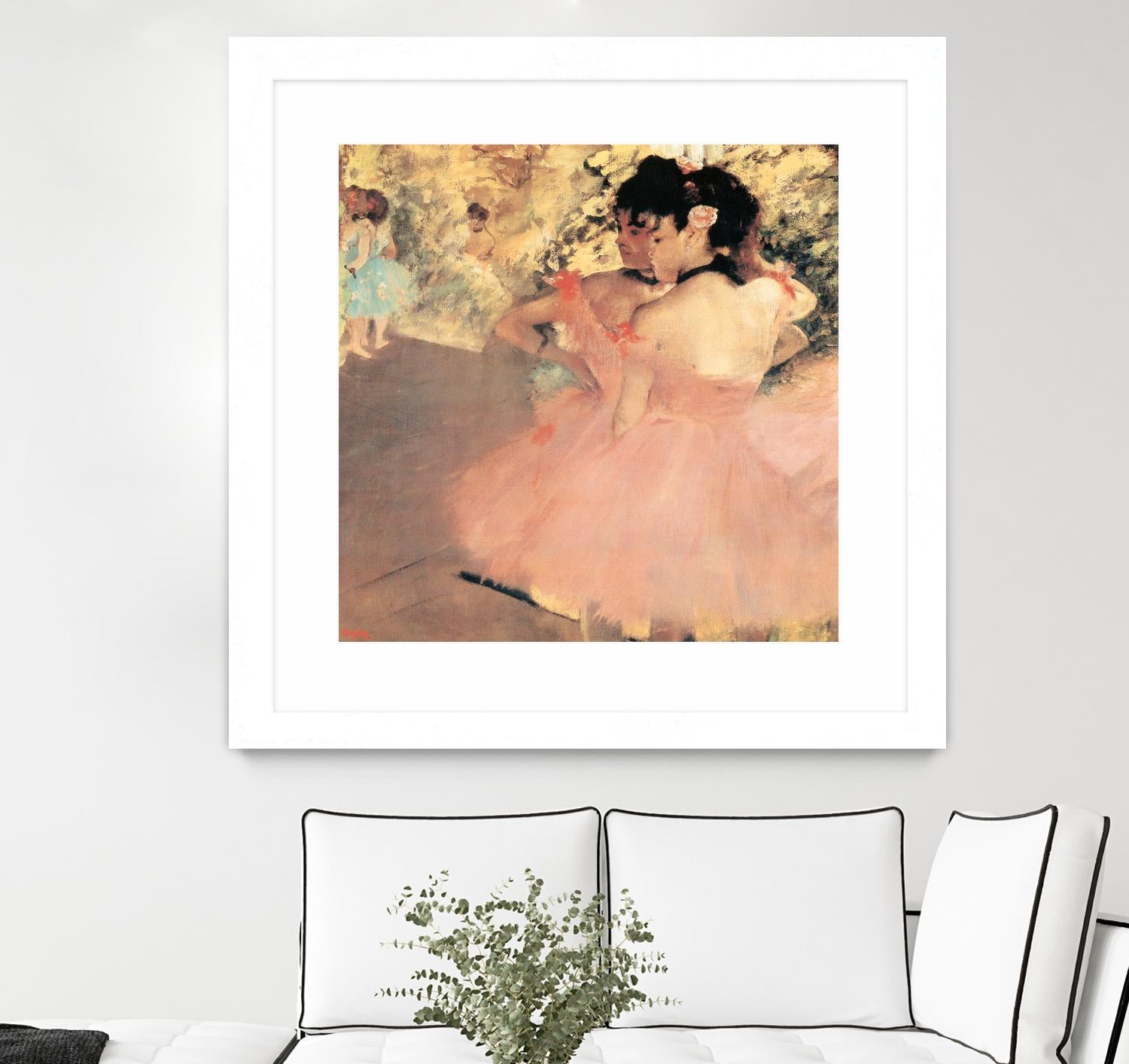 Ballet Dancer 3 by Edgar Degas on GIANT ART - beige music - dance