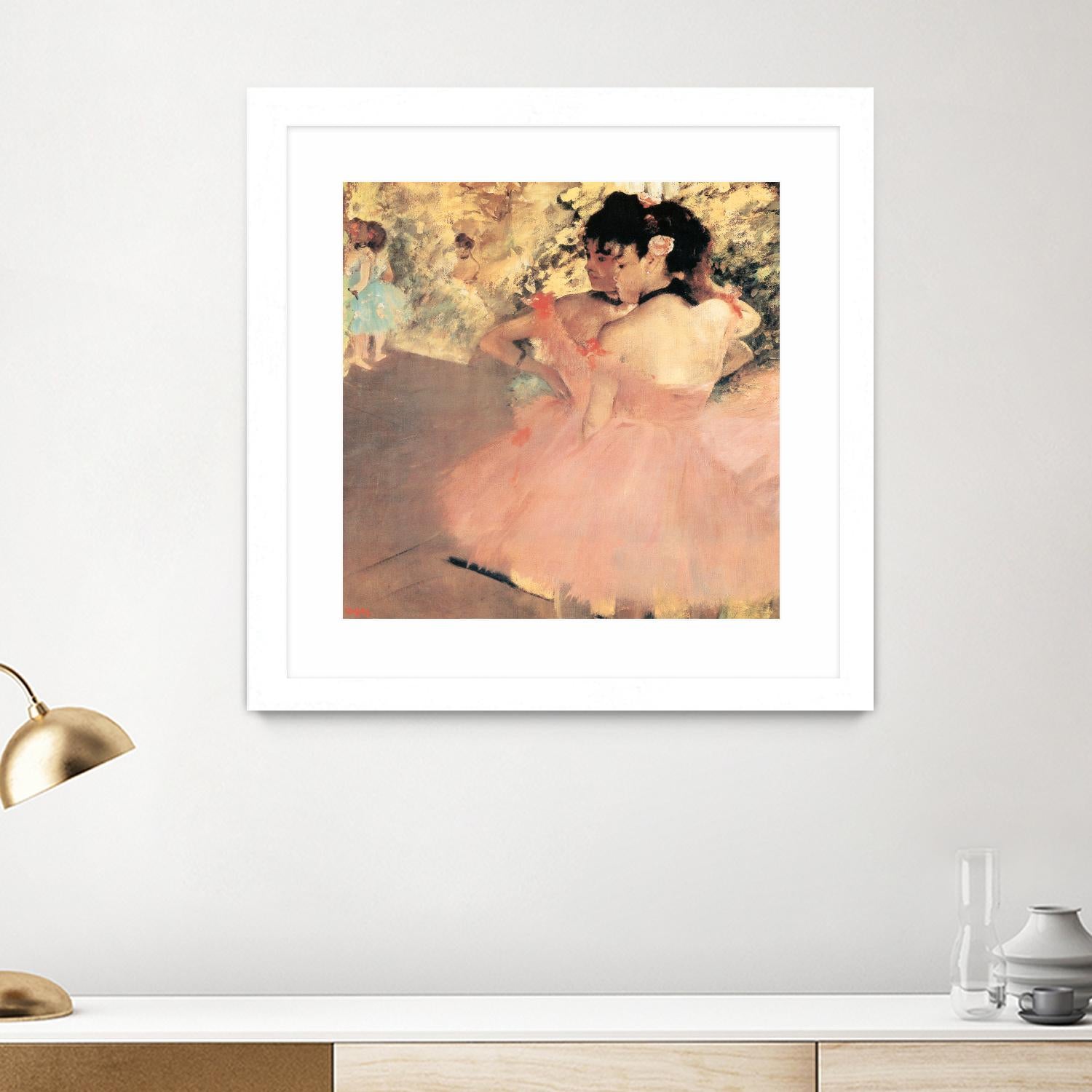 Ballet Dancer 3 by Edgar Degas on GIANT ART - beige music - dance