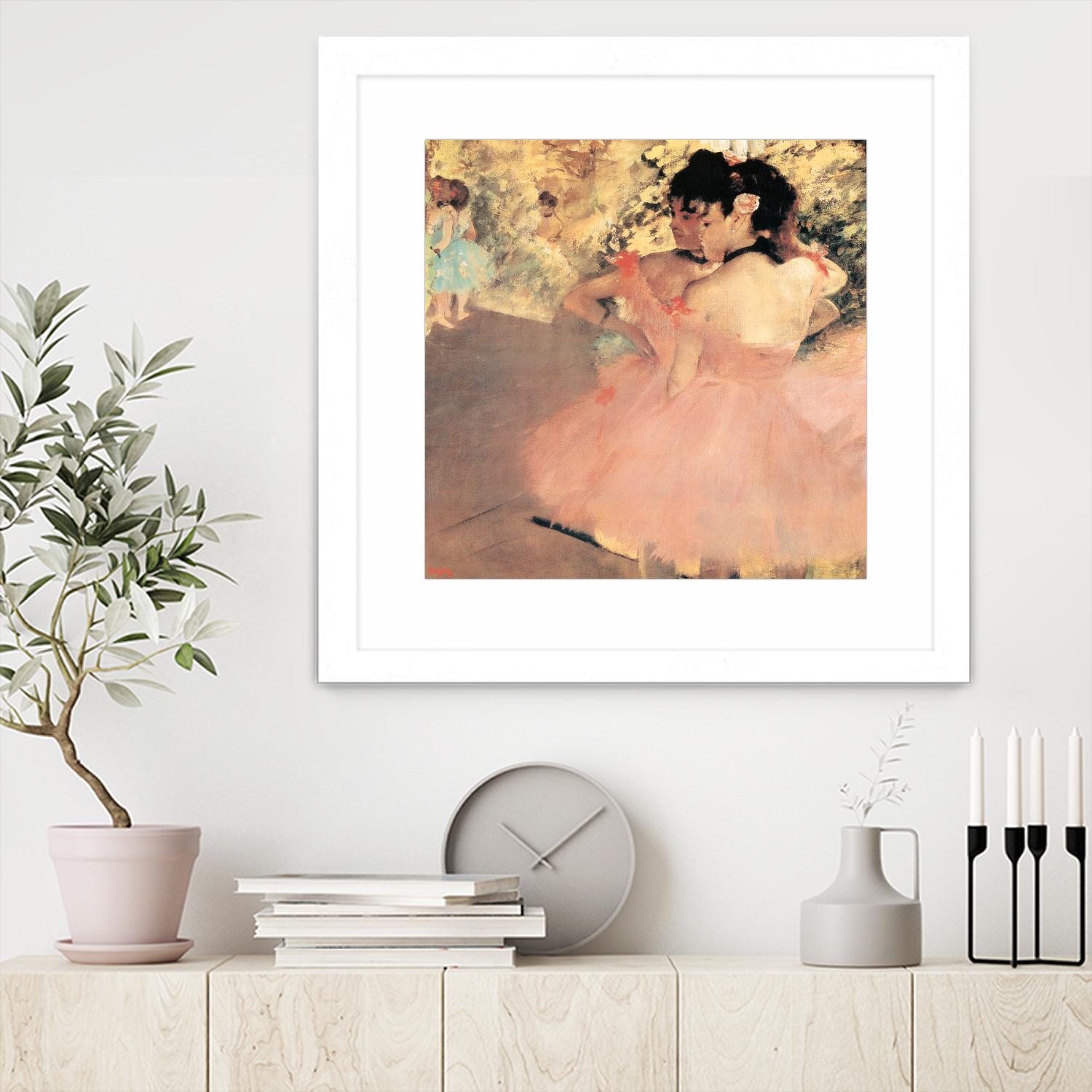 Ballet Dancer 3 by Edgar Degas on GIANT ART - beige music - dance