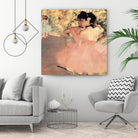 Ballet Dancer 3 by Edgar Degas on GIANT ART - beige music - dance