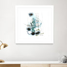 Remplir le paysage II by Sylvie Cloutier on GIANT ART - blue abstract