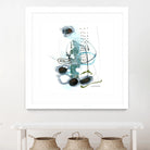 Remplir le paysage II by Sylvie Cloutier on GIANT ART - blue abstract