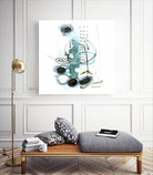 Remplir le paysage II by Sylvie Cloutier on GIANT ART - blue abstract