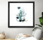 Remplir le paysage II by Sylvie Cloutier on GIANT ART - blue abstract