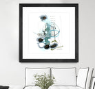 Remplir le paysage II by Sylvie Cloutier on GIANT ART - blue abstract