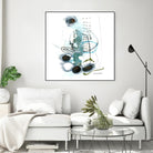 Remplir le paysage II by Sylvie Cloutier on GIANT ART - blue abstract