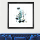 Remplir le paysage II by Sylvie Cloutier on GIANT ART - blue abstract