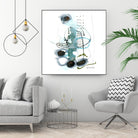 Remplir le paysage II by Sylvie Cloutier on GIANT ART - blue abstract