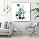 Remplir le paysage II by Sylvie Cloutier on GIANT ART - blue abstract