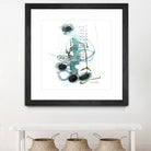 Remplir le paysage II by Sylvie Cloutier on GIANT ART - blue abstract