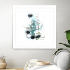 Remplir le paysage II by Sylvie Cloutier on GIANT ART - blue abstract