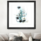 Remplir le paysage II by Sylvie Cloutier on GIANT ART - blue abstract