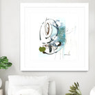 Remplir le paysage III by Sylvie Cloutier on GIANT ART - blue abstract