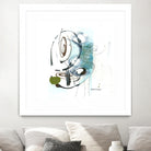 Remplir le paysage III by Sylvie Cloutier on GIANT ART - blue abstract