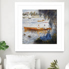 Canotier à Argenteuil by Auguste Renoir on GIANT ART - orange masters chaloupe