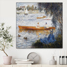 Canotier à Argenteuil by Auguste Renoir on GIANT ART - orange masters chaloupe