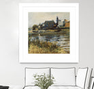 La Seine à Chatou by Auguste Renoir on GIANT ART - green masters rivière