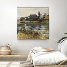 La Seine à Chatou by Auguste Renoir on GIANT ART - green masters rivière