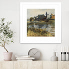 La Seine à Chatou by Auguste Renoir on GIANT ART - green masters rivière