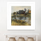 La Seine à Chatou by Auguste Renoir on GIANT ART - green masters rivière